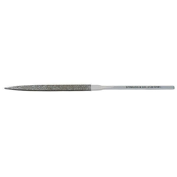 Strauss Needle File, Swiss, Warding, 5-1/2 In. L - NF2122D126