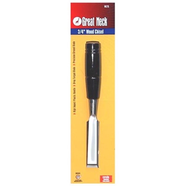 Great Neck Saw Mfg. Great Neck Saw .75in. Wood Chisel  WC75 - 76812011916