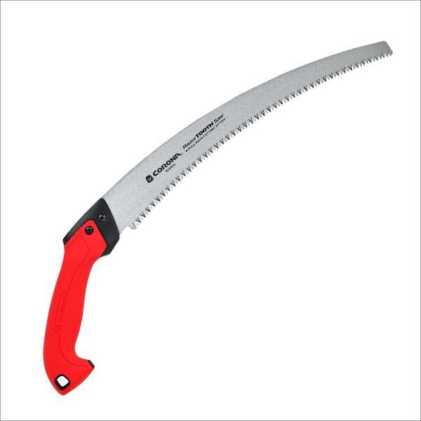 Corona Tools Pruning Saw, Steel, 14" Blade L, Red Handle - RS16020
