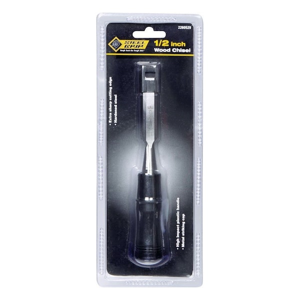 Steel Grip Steel Grip 1/2 in. W X 4 in. L Wood Chisel 1 pk - 2260529