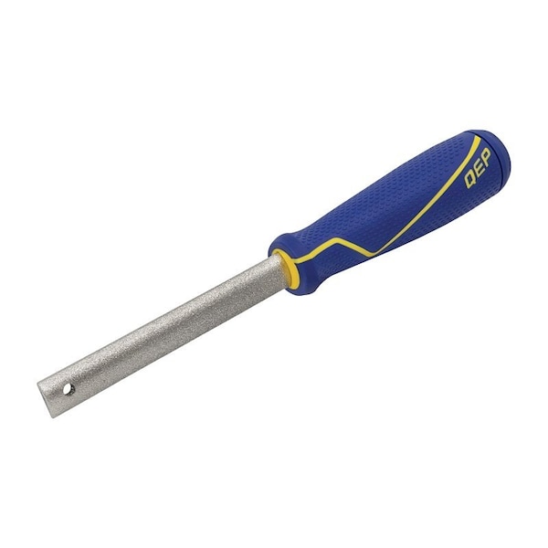 Qep Diamond Grit File, Comfort Grip, Non-Slip Handle - 10586