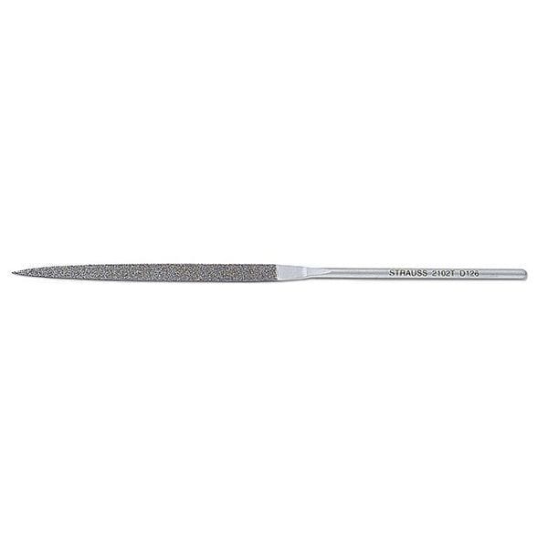 Strauss Needle File, Swiss, Barrette, 5-1/2 In. L - NF2102TD91