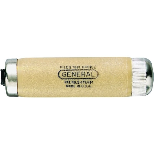 General Tools File and Tool Handle, 1116 in Dia, 418 in L, Steel - 890