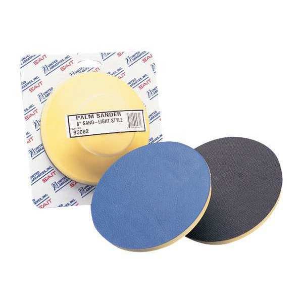 United Abrasives/Sait SAIT 95081 Palm Hand Sander 5" Sand-Light, 1-Pack - 95081