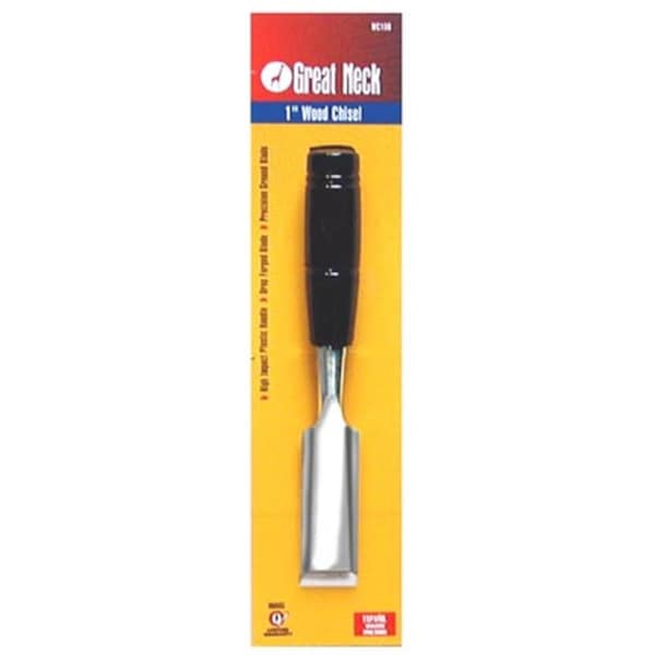 Great Neck Saw Mfg. Great Neck Saw 1in. Wood Chisel  WC100 - 76812011923