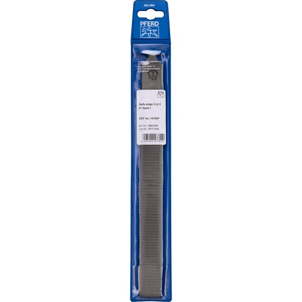 Pferd PFERD CORINOX Machinists File 8in Hand Cut 2 PU 1 - 15105P