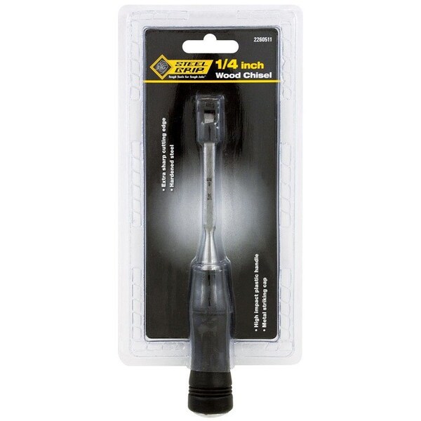 Steel Grip Steel Grip 1/4 in. W X 4 in. L Wood Chisel 1 pk - 2260511