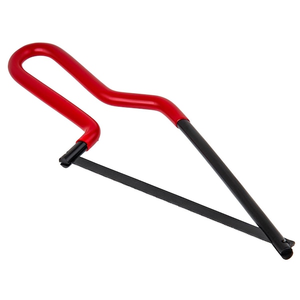 Superior Tool Superior Tool 6 in. High Carbon Steel Professional Mini Hacksaw Black/Red 1 pc - 37700