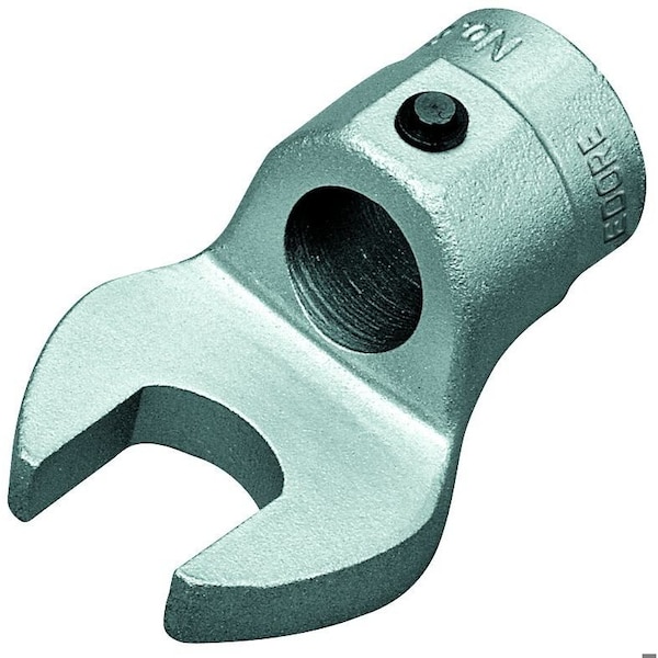 Gedore Torque Wrench Head, Open, 16 Z, 1/4" - 8791-1/4AF