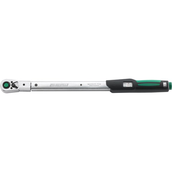 Stahlwille Tools Service MANOSKOP torque wrench fine-tooth ratchet No.730NR/5QR FK 10-50 N·m sq drive 3/8 - 96502105
