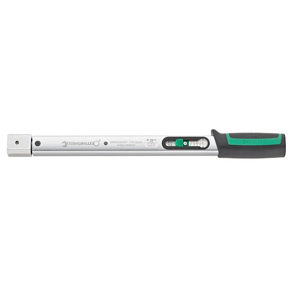 Stahlwille Tools Basic wrench w.tool carrier for insert tools No.730A/12 QUICK 25-130 N·m Size of mount 14x18 mm - 50584012