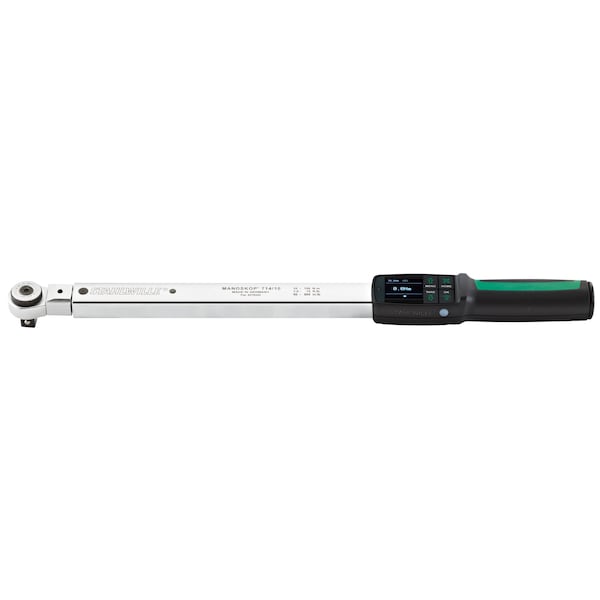 Stahlwille Tools MANOSKOP tightening angle torque wrench w.reversible ratchet 10-100 N·m sq drive 1/2 - 96501010