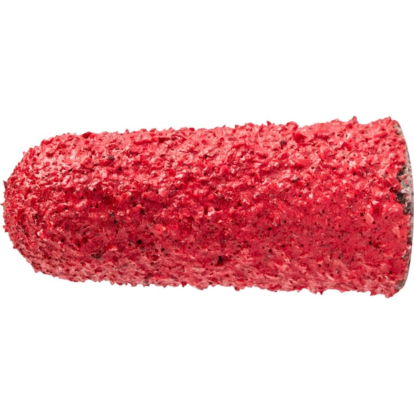 Pferd 1/4" x 5/8" POLICAP® Abrasive Cap - Forma L - CO-COOL - 80 Grit - 46143