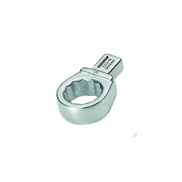 Gedore Torque Wrench Head, Box End, 9x12, 12mm - 7212-12