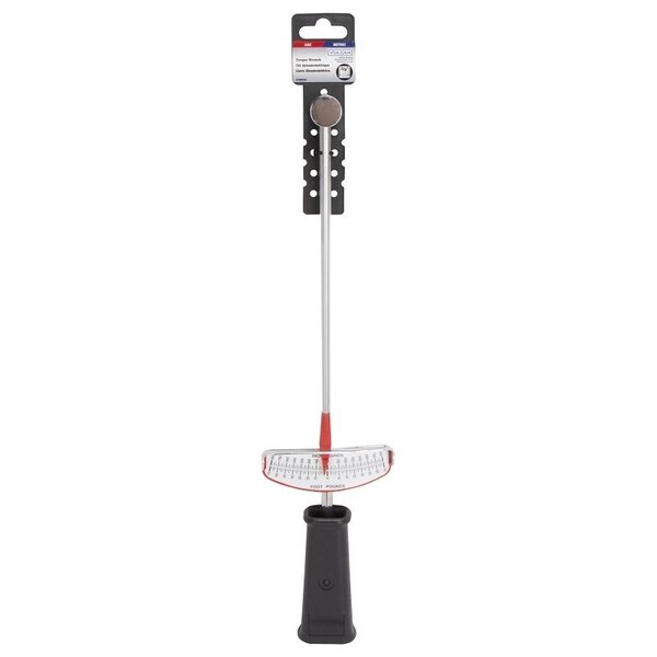 Vulcan Torque Wrench, 3/8 in Drive, 16-1/8 in OAL, 75 ft-lb, Chrome Vanadium Steel, Ergonomic Grip Handle - MT6544894