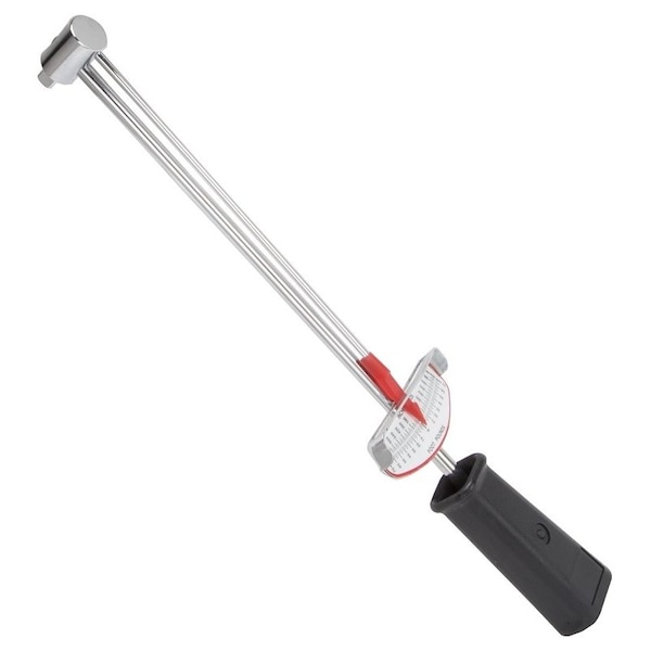 Vulcan Torque Wrench, 3/8 in Drive, 16-1/8 in OAL, 75 ft-lb, Chrome Vanadium Steel, Ergonomic Grip Handle - MT6544894