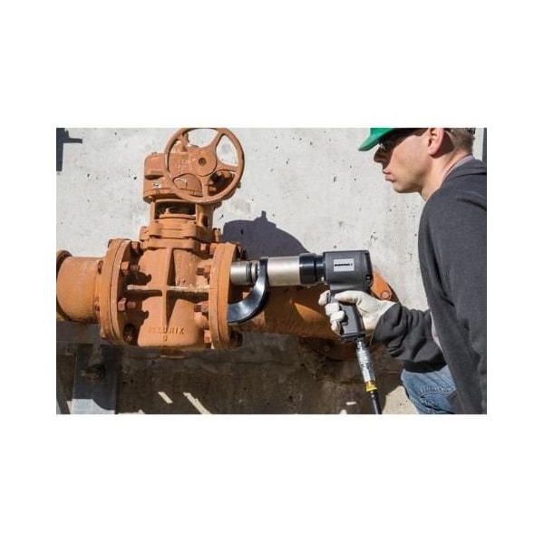 Enerpac Pneumatic Torque Wrench, Frl Included, 2000 Ft Lbs Torque, 1 In Square Drive - PTW2000C