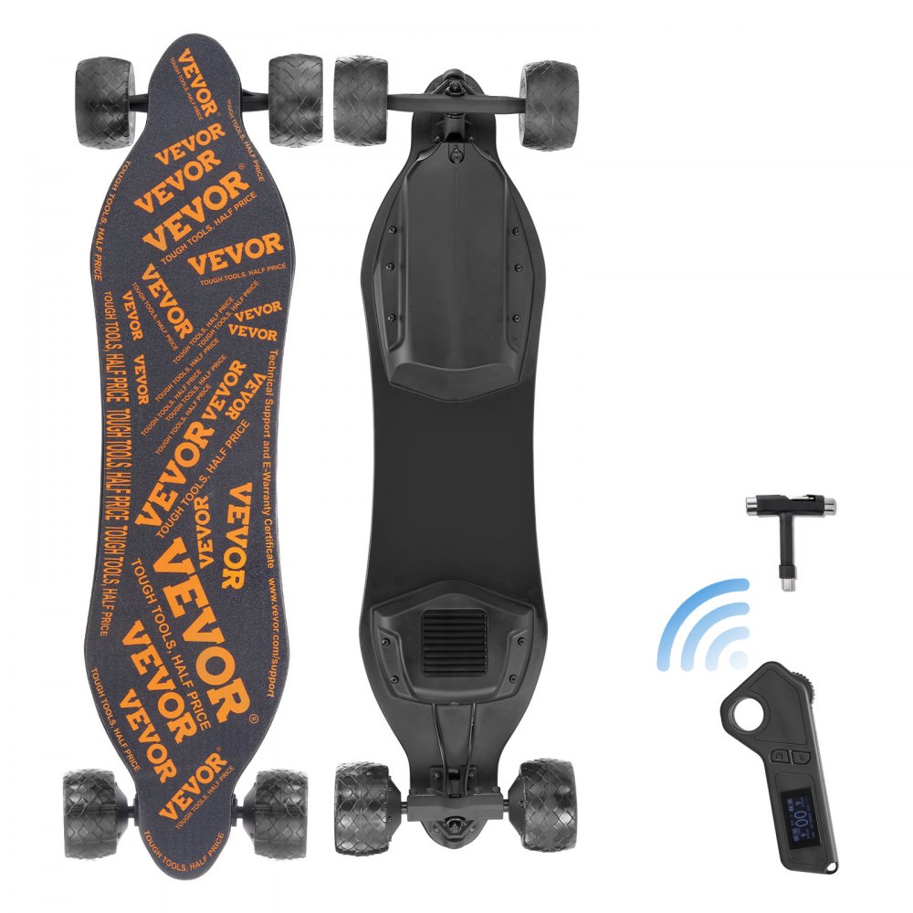 VEVOR Electric Longboard Skateboard with Control 21.7 Mile Range for Adults Kids - DDZB70007500TYSHGV1