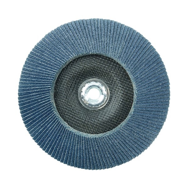 Weiler 7" Big Cat Abrasive Flap Disc, Flat (TY27), 60Z, 5/8"-11 UNC - 50844