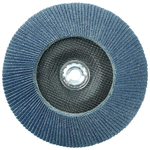 Weiler 7" Big Cat Abrasive Flap Disc, Flat (TY27), 60Z, 5/8"-11 UNC - 50844