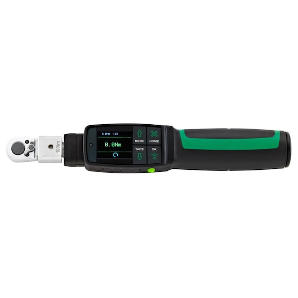 Stahlwille Tools MANOSKOP tightening angle torque wrench w.reversible ratchet insert tool 1-10 N·m sq drive 1/4 - 96501001
