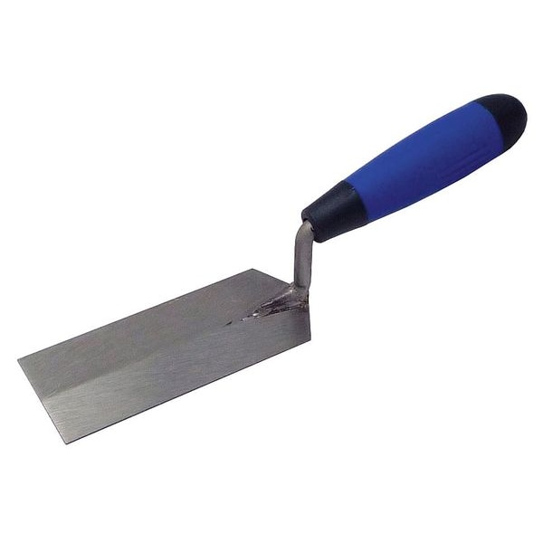 Westward Margin Trowel, Length 5 in, Width 2 in, High Carbon Steel - 13P521