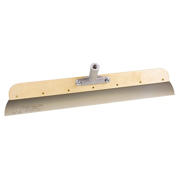 Kraft Tool Hand Held Concrete Smoother, 24 in, Wood - GG603