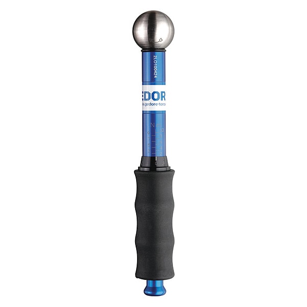 Gedore Torque Wrench, 7-1/3 in. L, 30 Teeth, Steel - 762-10