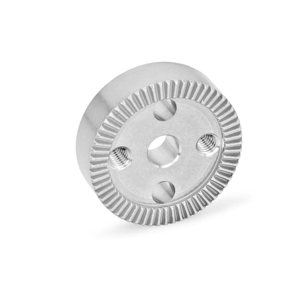J.W. Winco Gn187.4-22-60-D-Ni Serrated Locking Plate - 187.4-22-60-D-NI