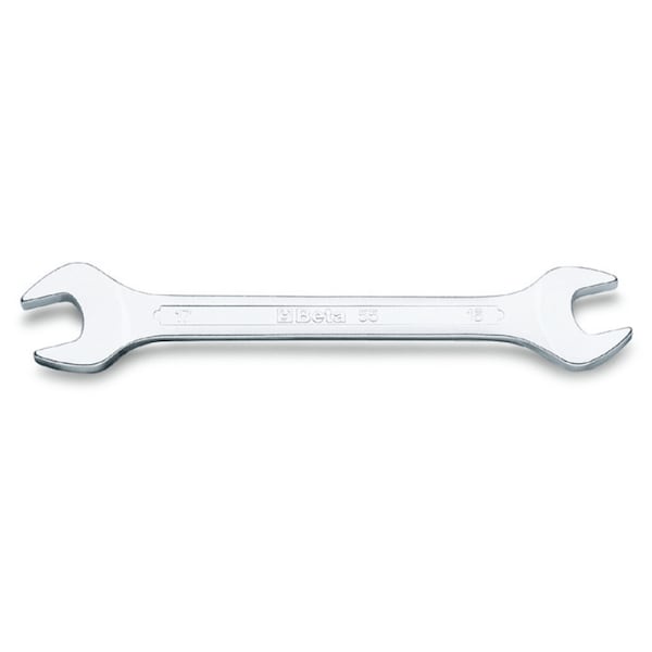 Serie Beta 55, Llave de boca abierta, Offset de 15 grados, SAE 3/8 inx7/16 in - 000550215.