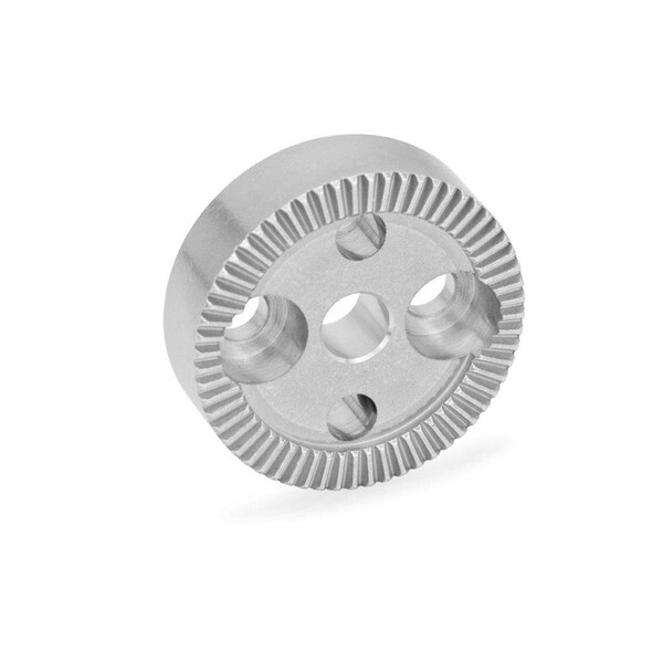 J.W. Winco Gn187.4-40-48-B-Ni Serrated Locking Plate - 187.4-40-48-B-NI
