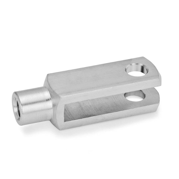 J.W. Winco Wn71752-B5/16-16-5/16X24-Ni Clevis Fork - 71752-B5/16-16-5/16X24-NI