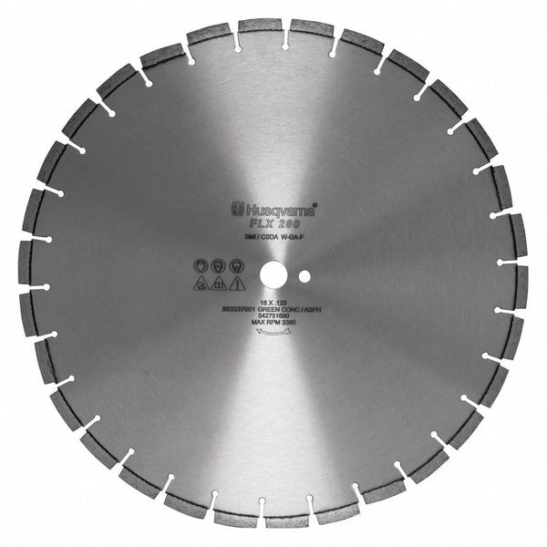 Husqvarna Diamond Saw Blade, Wet Cutting Type - FLX 280 18