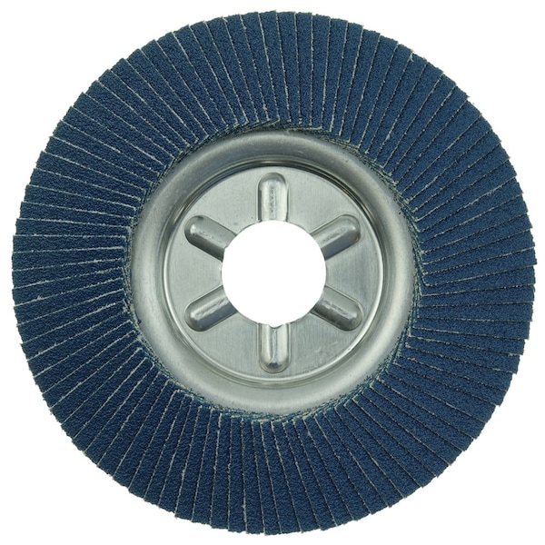 Weiler 4-1/2" Tiger DiscFlap Disc, Cónico (TY29), 60Z, 7/8" - 50514