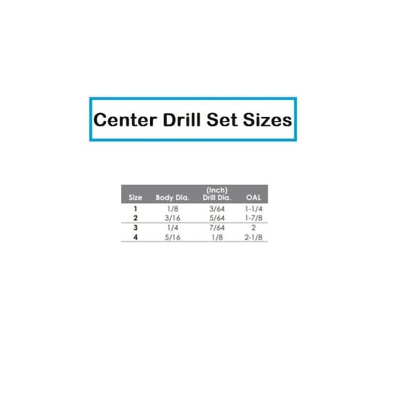 Hhip HHIP 2.5" V-Block, 3/8 Edge & Center Finder & 4 Piece Center Drills - 9999-0001
