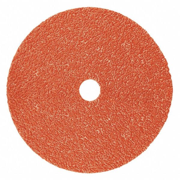 Disco de Fibra Cubitron de 3M, 4" de diámetro, Recubierto, 80 Granos, Naranja - 7010362325