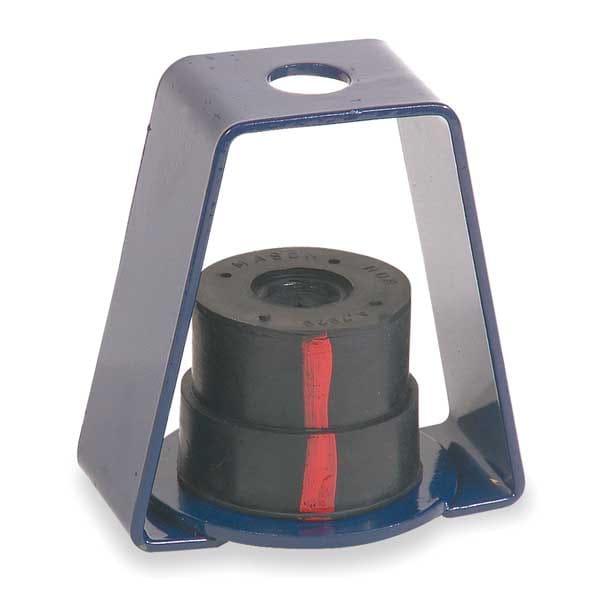 Mason Industries Vibration Isoltr, Neoprene, 115 to 235 lb. - 4C971