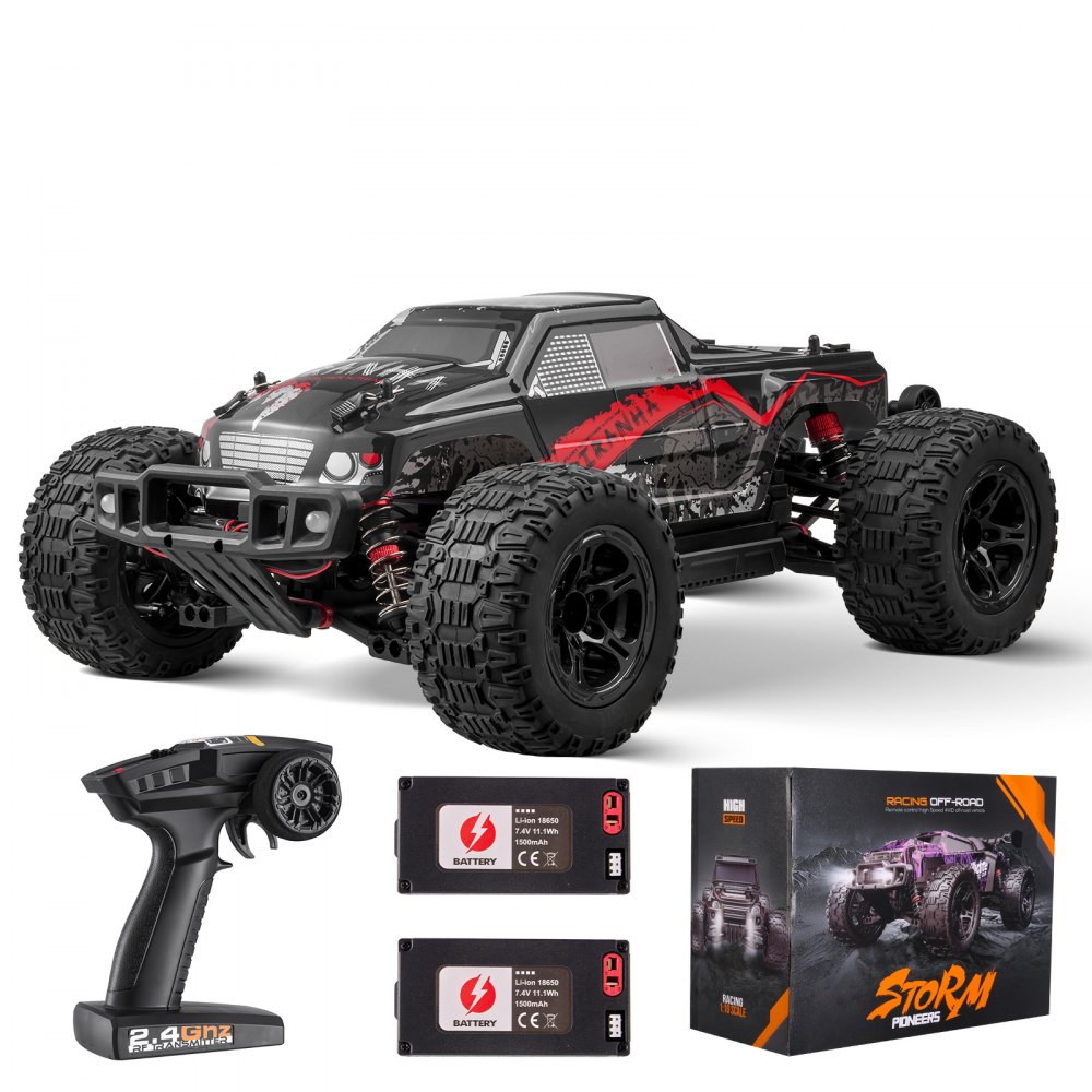 Remote Control Car 1:10 Scale Kids RC Car All Terrain 4WD Off-Road Truck - SQZQYKYYCYSD724R7V9