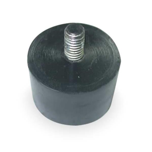 Zoro Select Vibration Isolator, 125 Lb Max, M8 x 1.25, Height: 1 in - 2NPF2