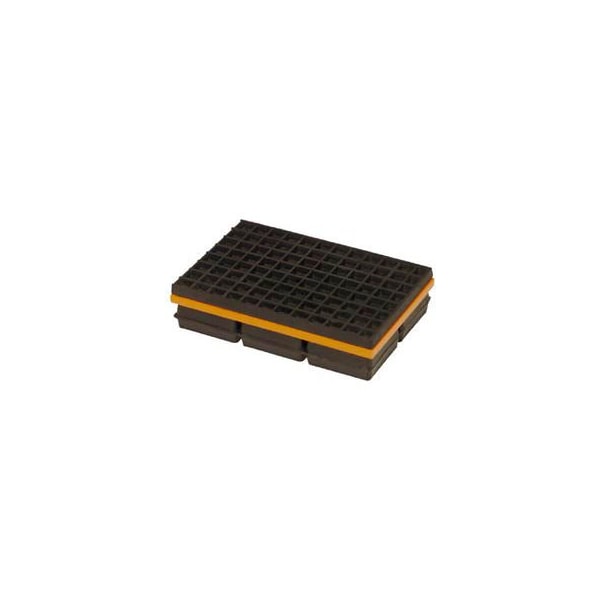 Mason Industries Mason Industries WMSW8X8 Super W Pad - Neoprene And Steel Pad With Friction Pad 8" X 8" X 1 1/4" - WMSW8X8