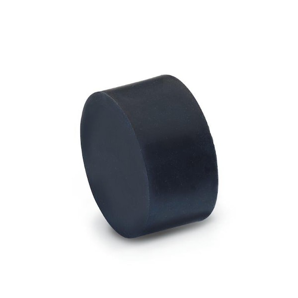 J.W. Winco GN452.2-38-19-5/16X18-55 Rubber Bumper Stainless, Tapped - 452.2-38-19-5/16-55