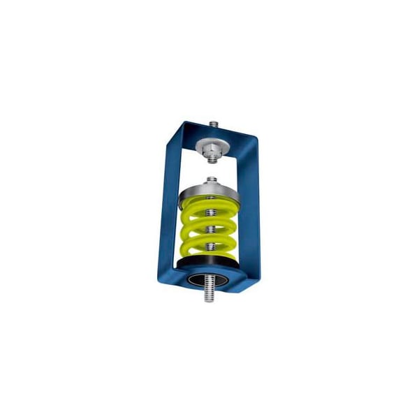 Mason Industries Spring Vibration Isolation Hanger - 2-3/4"L x 3-3/4"W x 5-3/4"H Orange - HS-A-75