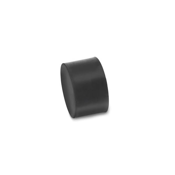 J.W. Winco GN352-60-50-M10-E-55 Rubber Bumper Tapped - 352-60-50-M10-E-55