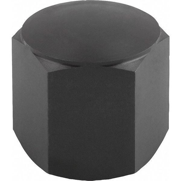 Kipp Positioning Foot, Form E, Int. Thread Spherical Face, Steel, Case Hard. w Black Oxide Finish, Sw=30 - K0298.5501