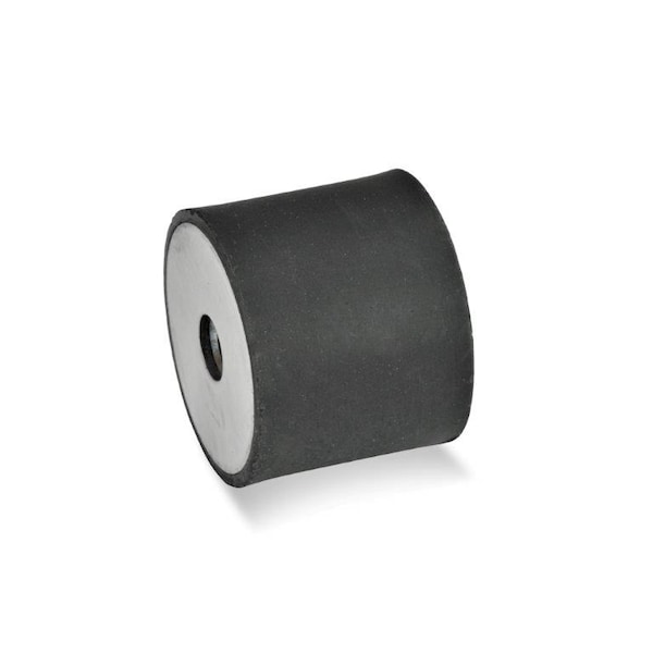 J.W. Winco GN451-40-30-M8-EE-55 Rubber Bumper Stainless, Internal Threads - 451-40-30-M8-EE-55