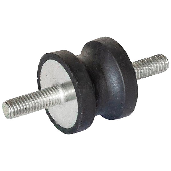 J.W. Winco Vibration-Isolating Mount, 0.98 in H - 456.1-40-25-30-5/16-55
