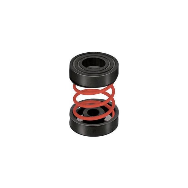 Mason Industries Unhoused Simple Spring Mount - 2"L x 2"W x 2-3/4"H Yellow - IMF-X-113