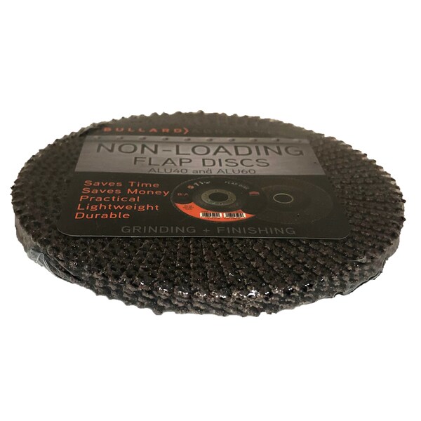 Disco de aletas sin carga Bullard Abrasives, 4-1/2 x 7/8, T27 - 5327