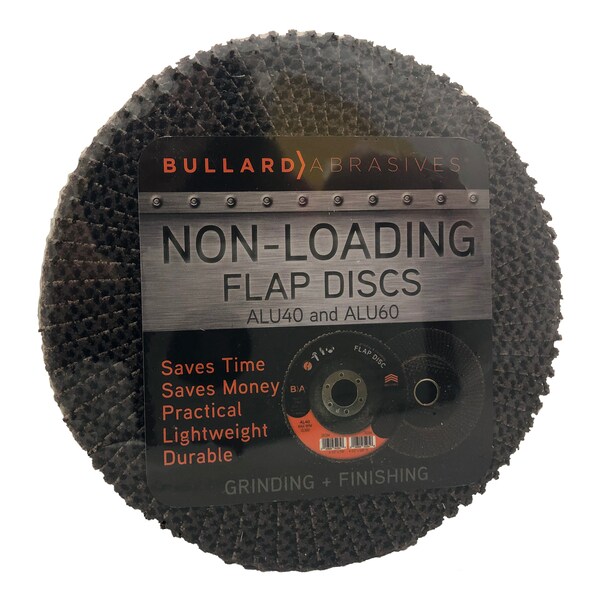 Disco de aletas sin carga Bullard Abrasives, 4-1/2 x 7/8, T27 - 5327