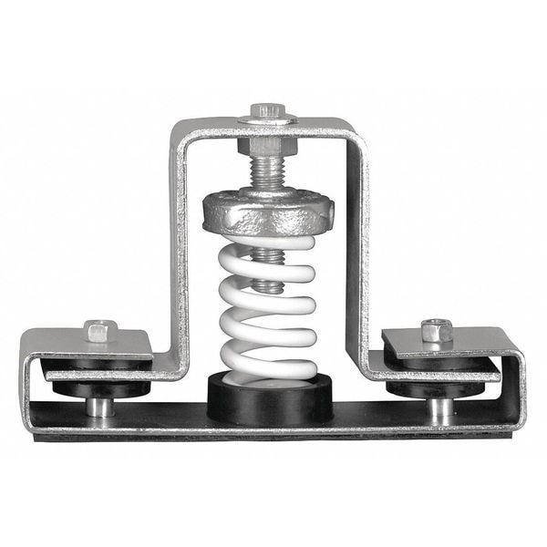 Mason Industries Flr Mnt Seismic and Wind Vibration Isltr, Spring Color: Black - 5XR71